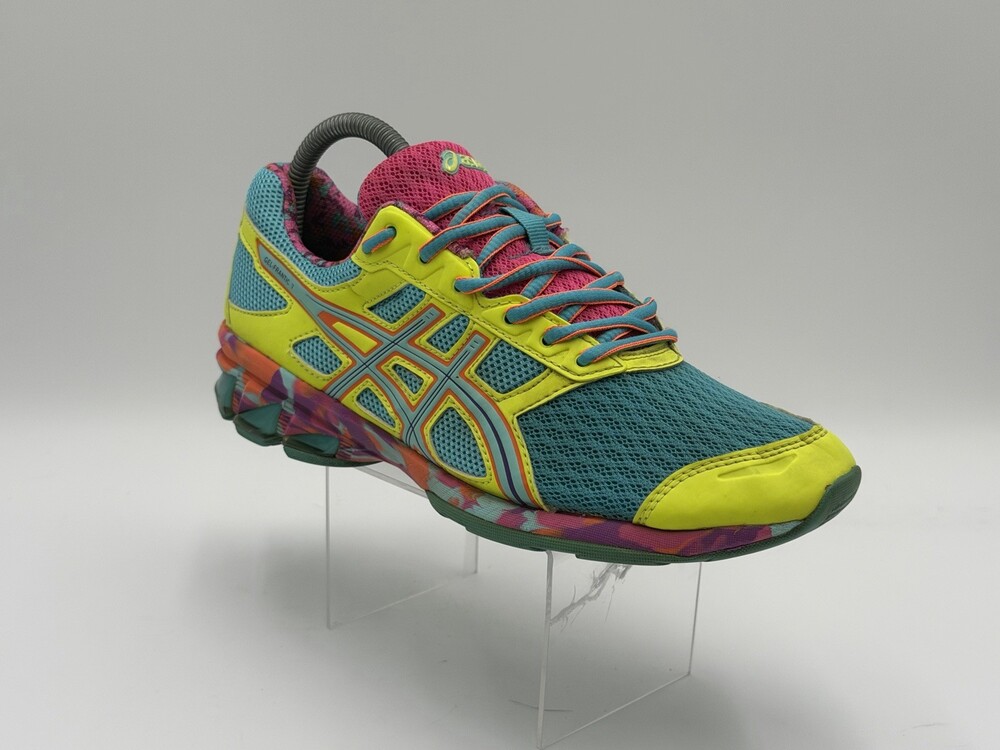 ASICS Gel-Frantic 7 Shoes Womens Size 8 Multicolor Mesh Running Sneakers T3A6Q